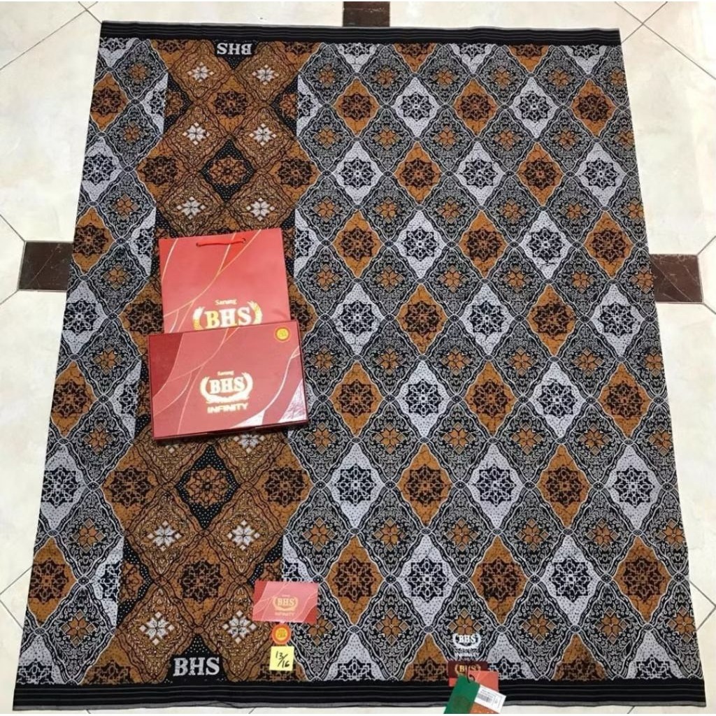 Sarung BHS Infinity Original 100% Gold Batik Sarung bhs original Sarung BHS batik terbaru
