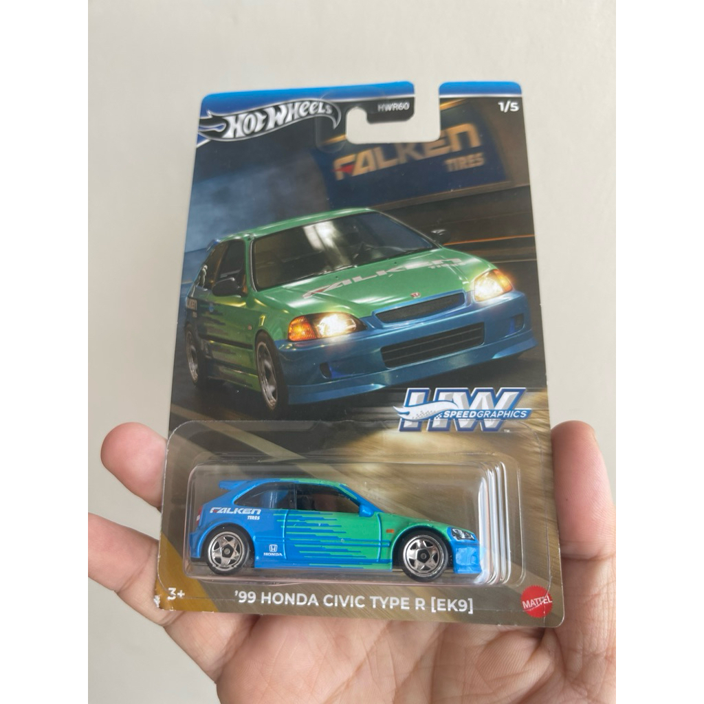 hotwheels '99 HONDA CIVIC TYPE R [EK9]