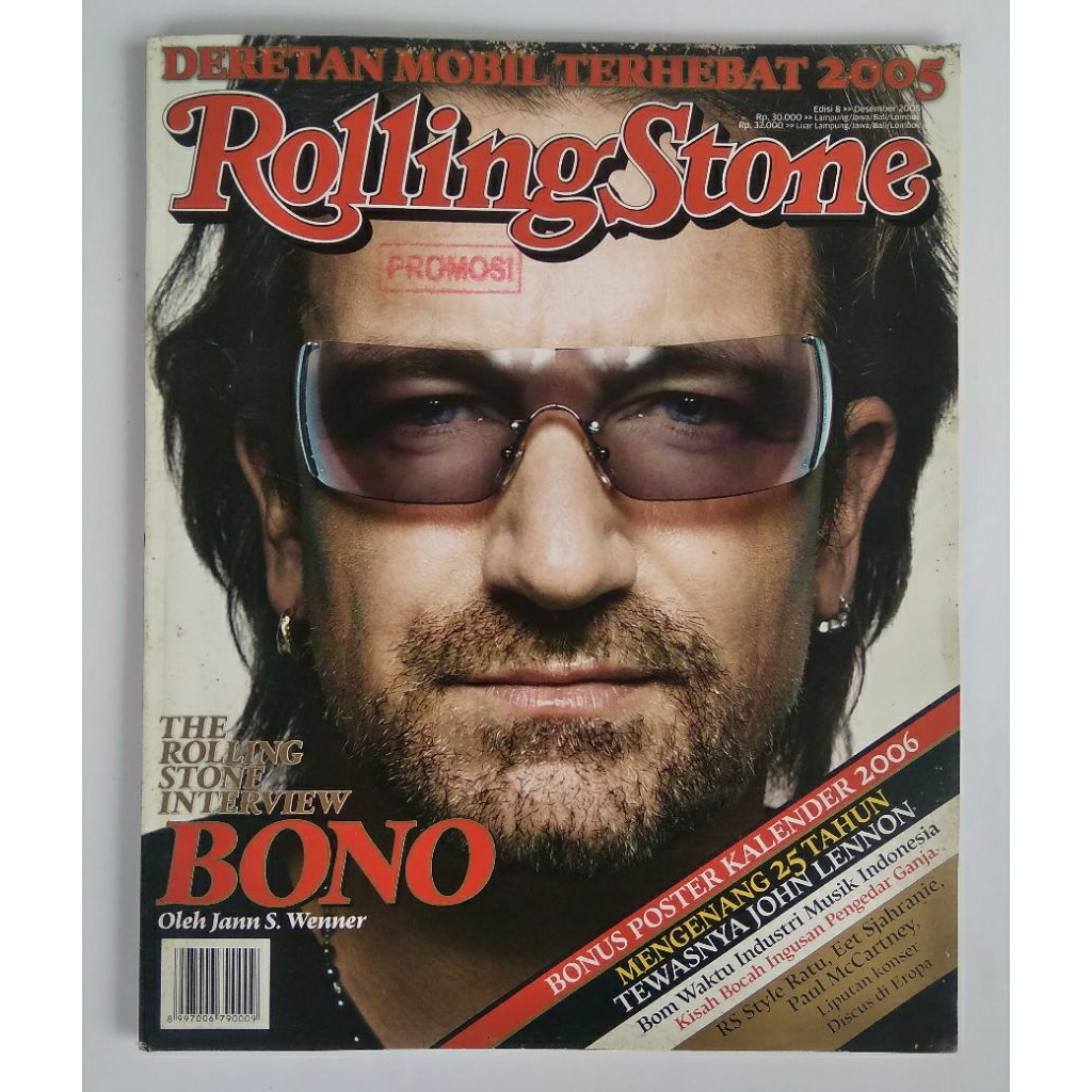 Majalah RollingStone Edisi 8/Desember 2008.(original, bekas)