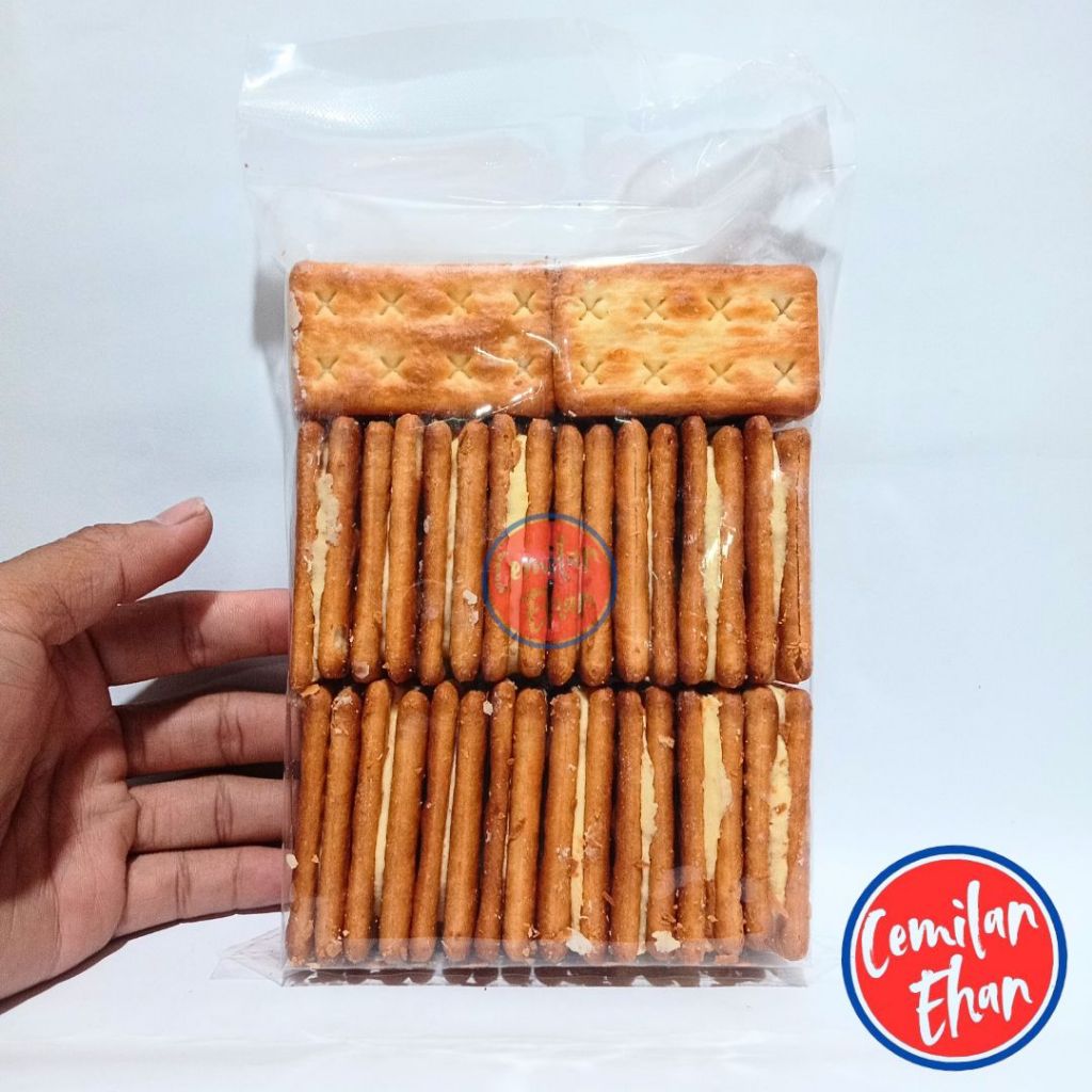 Biskuit Khong Guan - 250gr Cream Lemon Cream Crackers Gabin Tawar