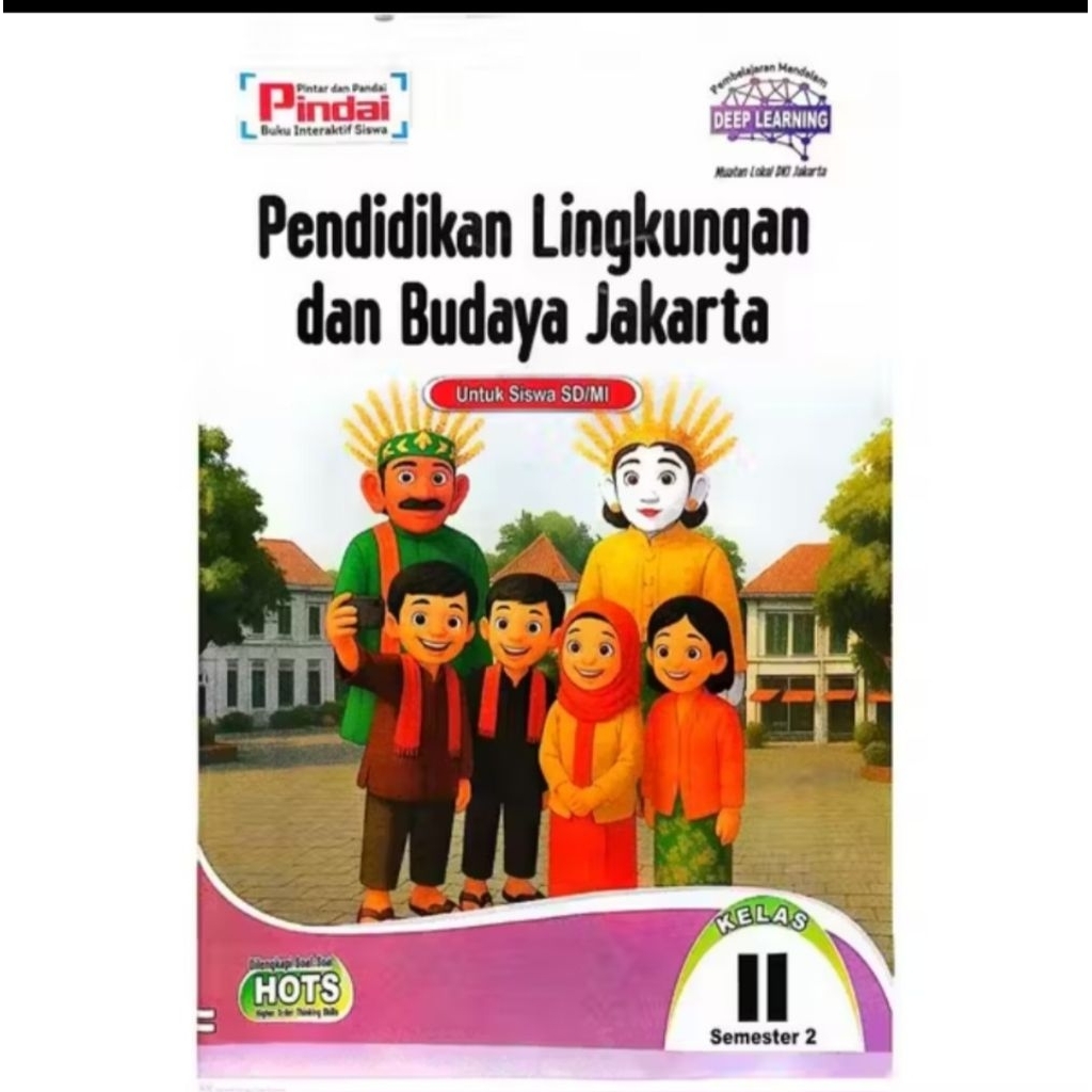 Buku LKS PLBJ Kelas 2 SD/MI Semester 2 Kurikulum Merdeka