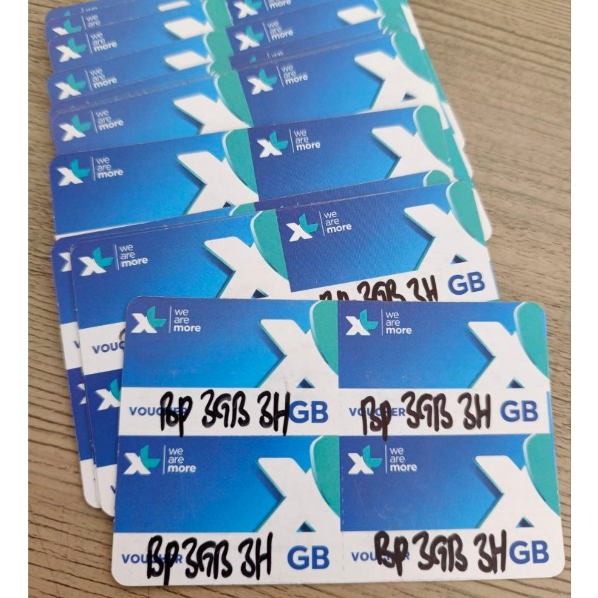 XL VOUCHER KUOTA 3GB 3HARI