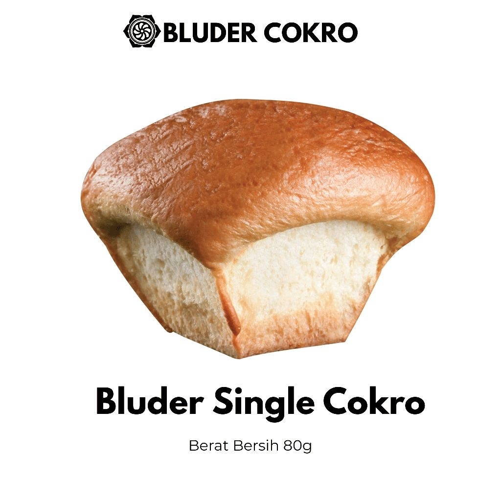 BLUDER COKRO SINGLE - Roti Lembut Khas Madiun - Oleh Oleh Legendaris