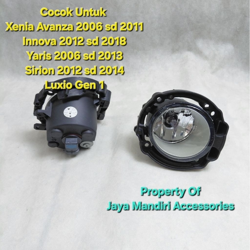 FOG LAMP AVANZA XENIA FOG INNOVA FOG LAMP FORTUNER