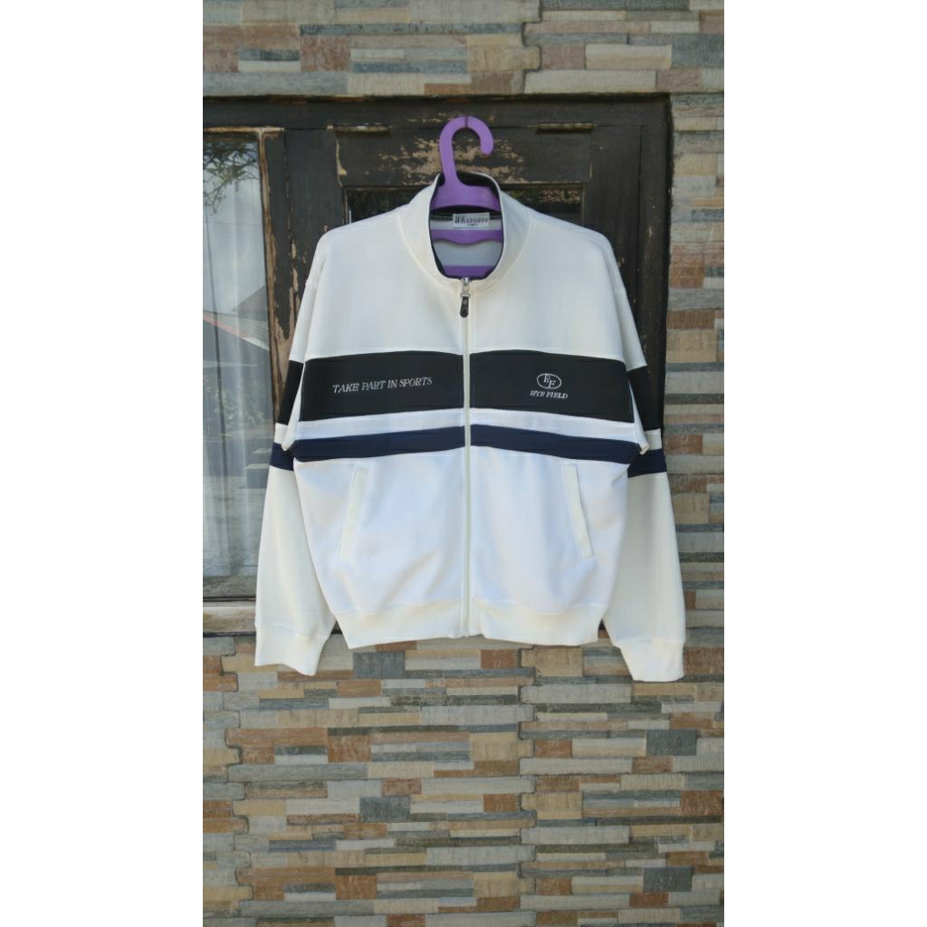 Tracktop vintage boxy colorblock