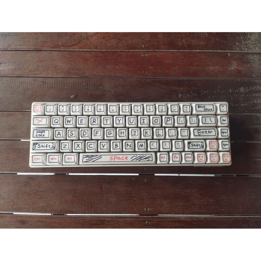 DA Meca Air S, keycaps zifriend