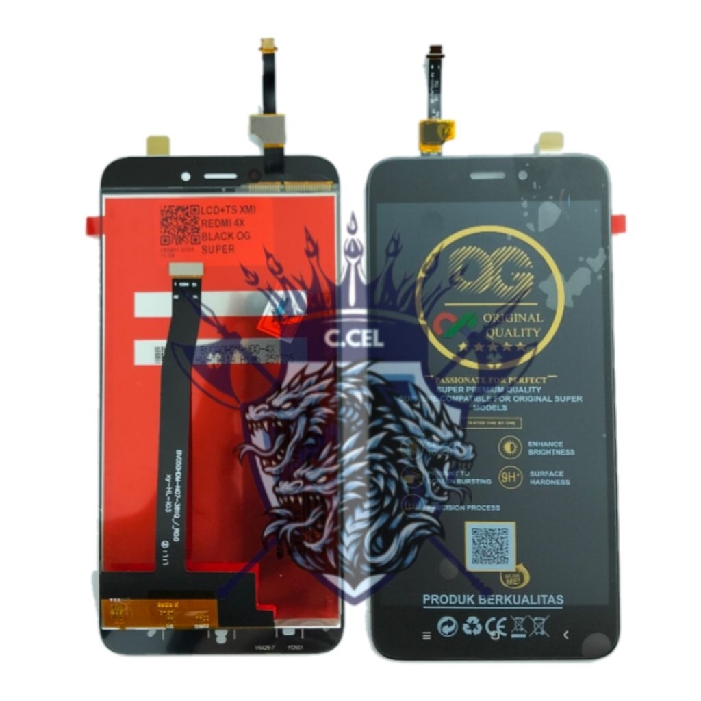 C CELL LCD REDMI 4X LCD TOUCHSCREEN FULLSET