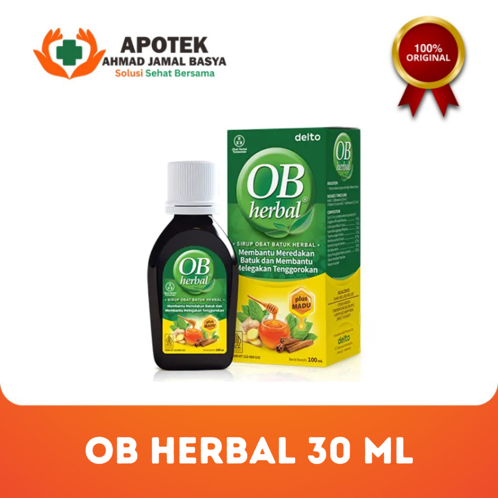 Ob Herbal Sirup - Obat Batuk Herbal