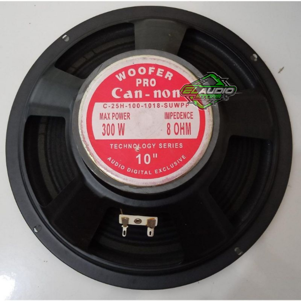 SPEAKER CANON Cannon 10 Inch Bass Woofer C 25H 100 1018 300 watt