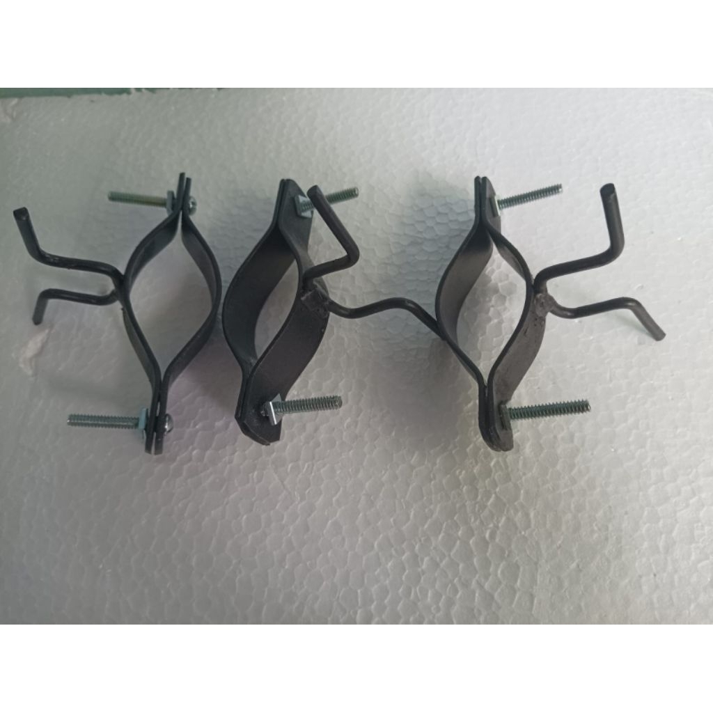 klem besi klem kerekan tiang bendera tiang gantungan burung perkutut