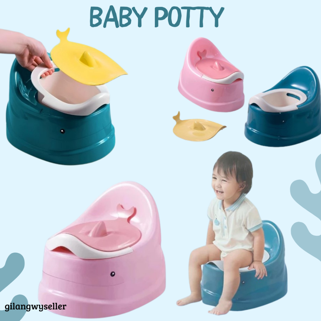 Baby Potty Toilet Training Anak / WC Jongkok Pispot Anak / Baby Potty Seat Chair