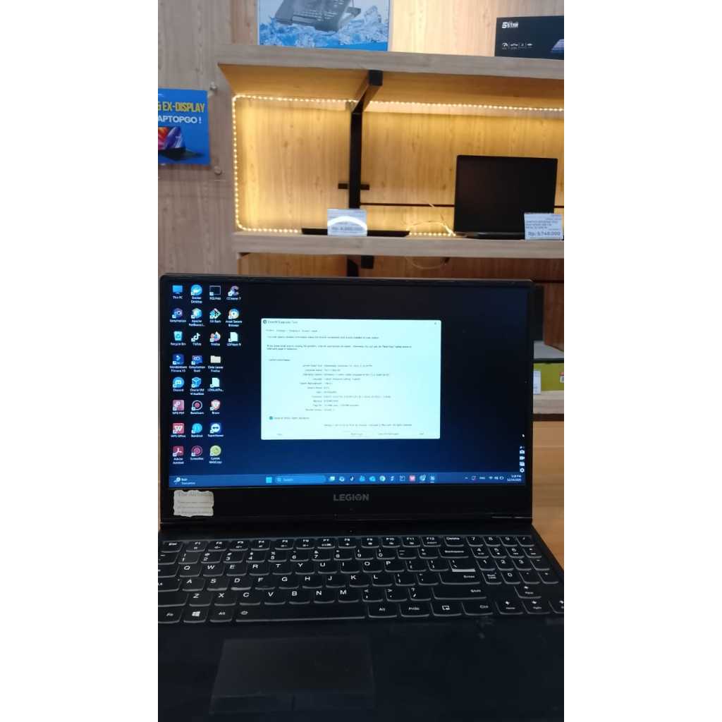 Lenovo legion Y530 i5 gen 8  GTX 1050 (Nvidia) 8/512 gb