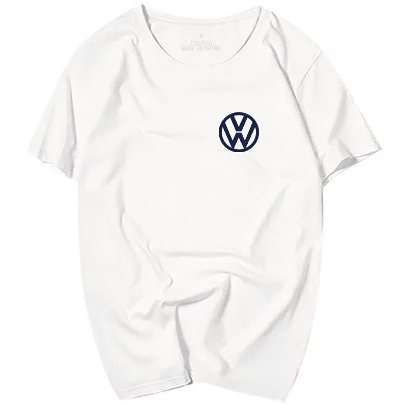 (COD)Kaos T-shirt Pria dengan Logo Volkswagen (VW) Gaya Minimalis Elegan