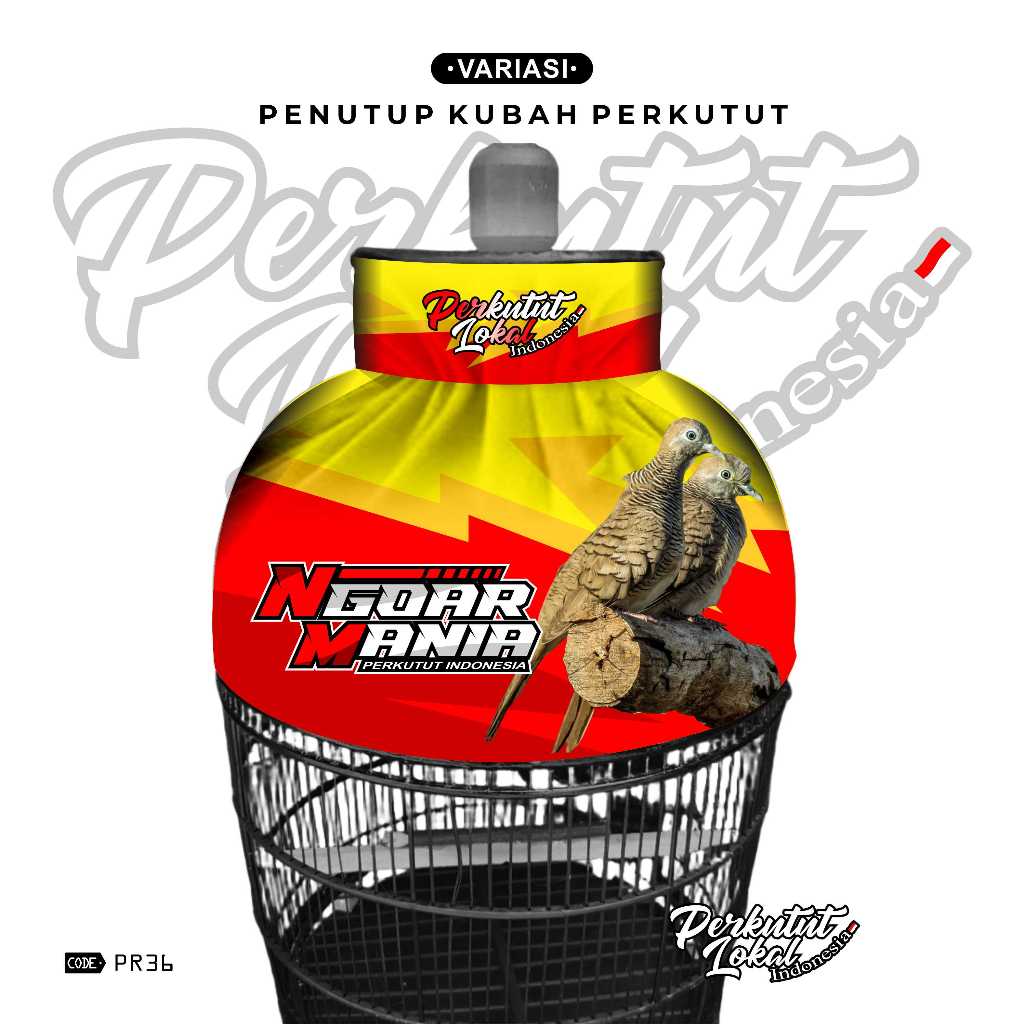 Penutup Kubah Sangkar Perkutut Kain Penutup Atas Perkutut PR36