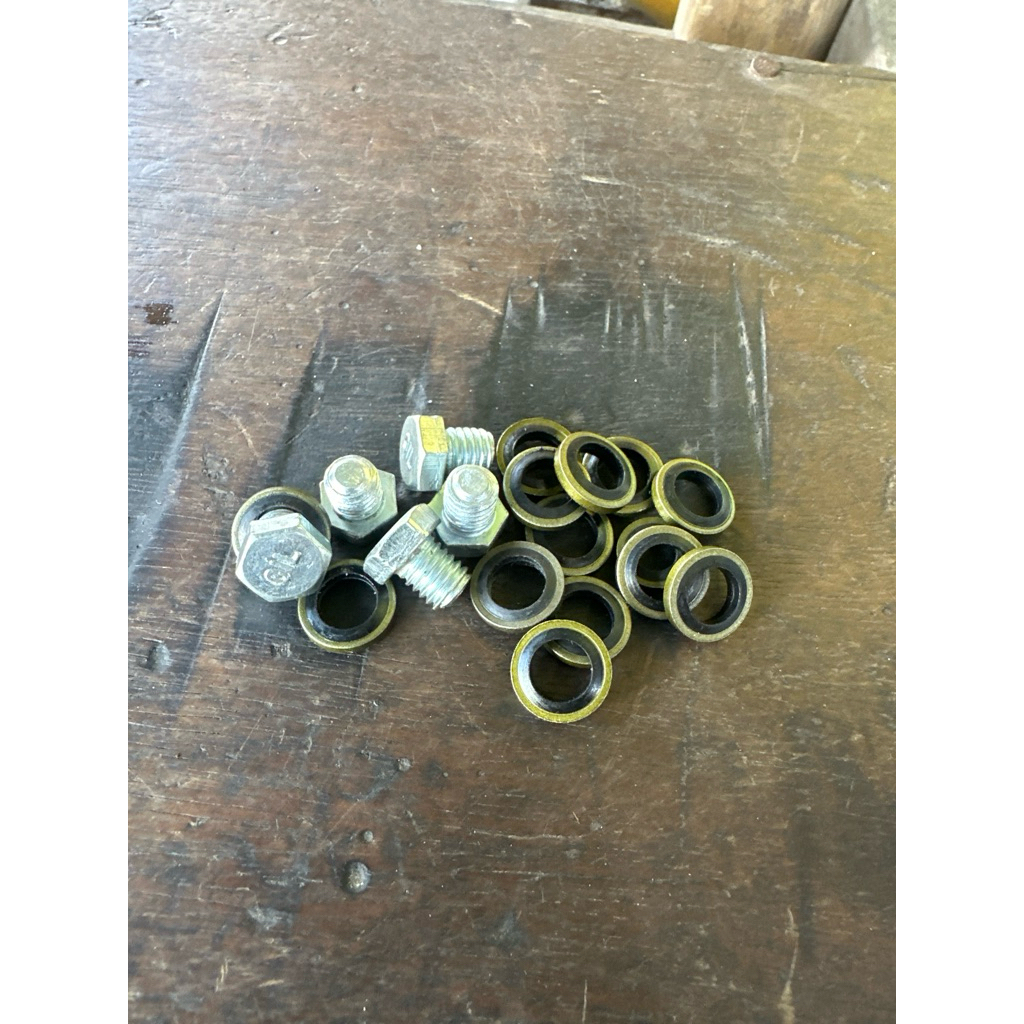 Baut Oli Vespa & Ring oli anti rembes