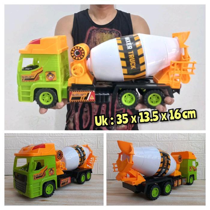 Mainan Anak Mobil Truk Molen Jumbo 3014M Truk Molen Besar
