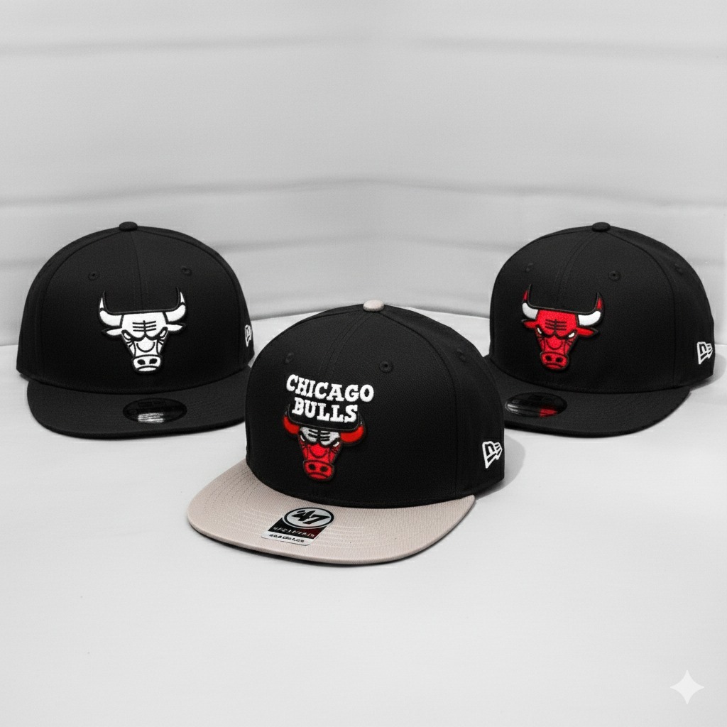 BANTENG 47 Topi Snapback Caps Logo Bordir Wanita Pria Unisex Polos Import (13)