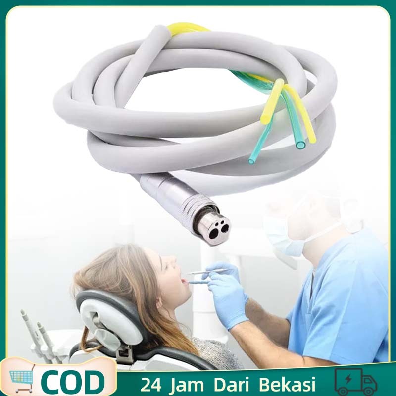 Selang Dental Selang Dental Unit Lengkap Socket Connector Handpiece 4 Hole