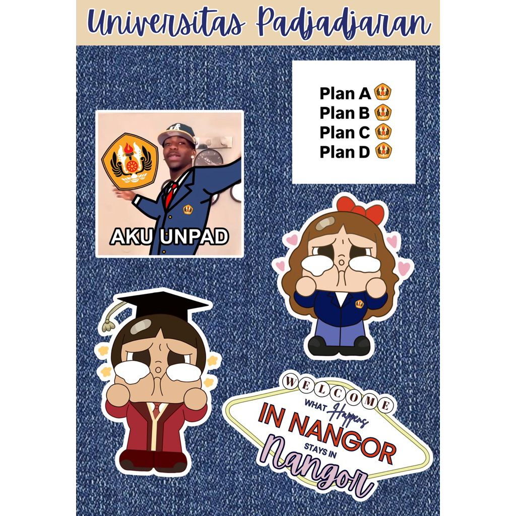 STIKER UNPAD/STIKER PTN