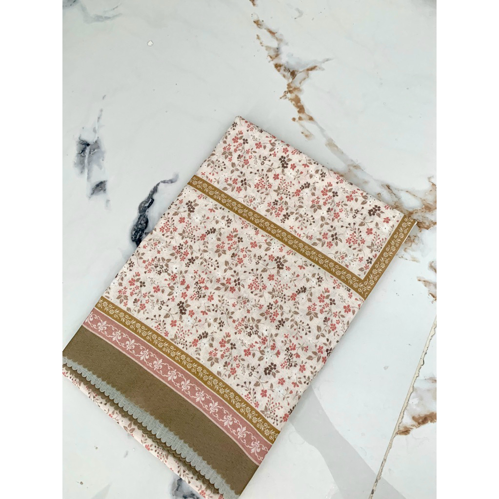 Hijab motif standar bunga army