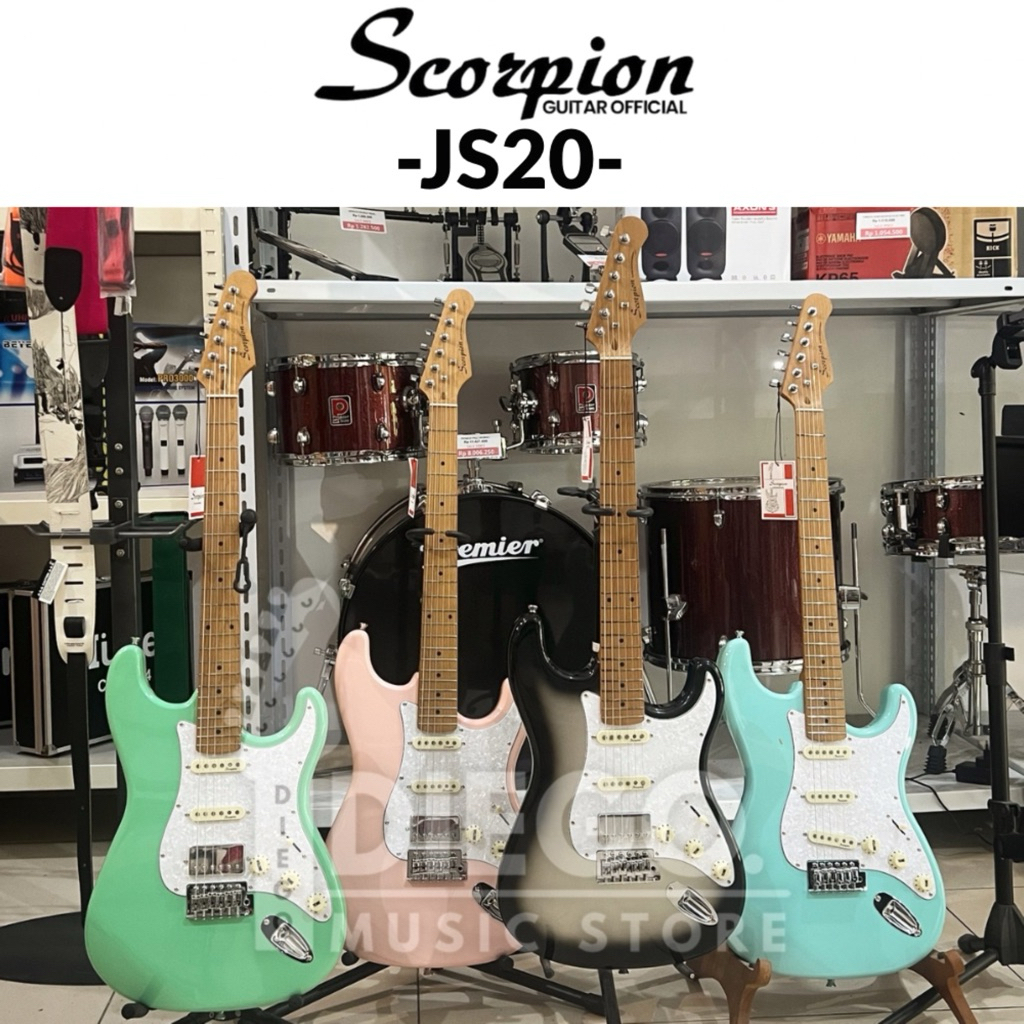 GITAR ELEKTRIK SCORPION JS20 / SCORPION-JS-20