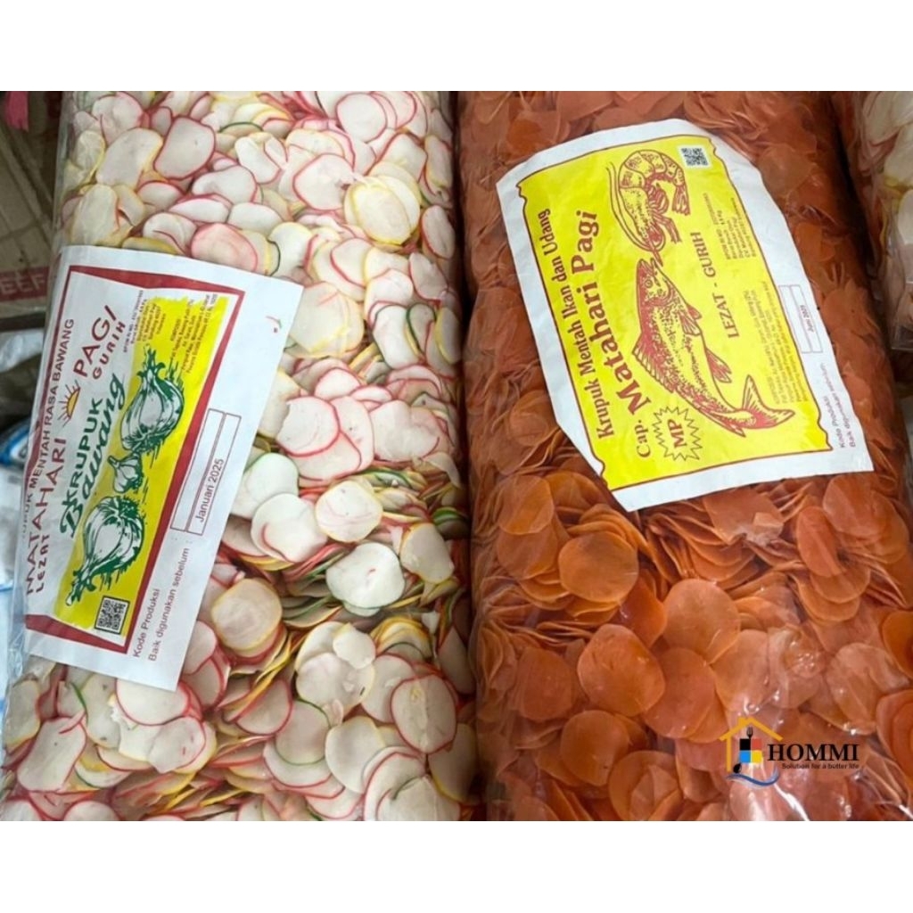 KRUPUK BAWANG CAP MATAHARI PAGI 1Kg