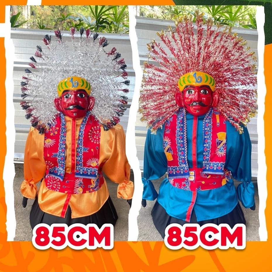 Ondel-Ondel 85cm Anak 2-3 Tahun Fiber Bambu