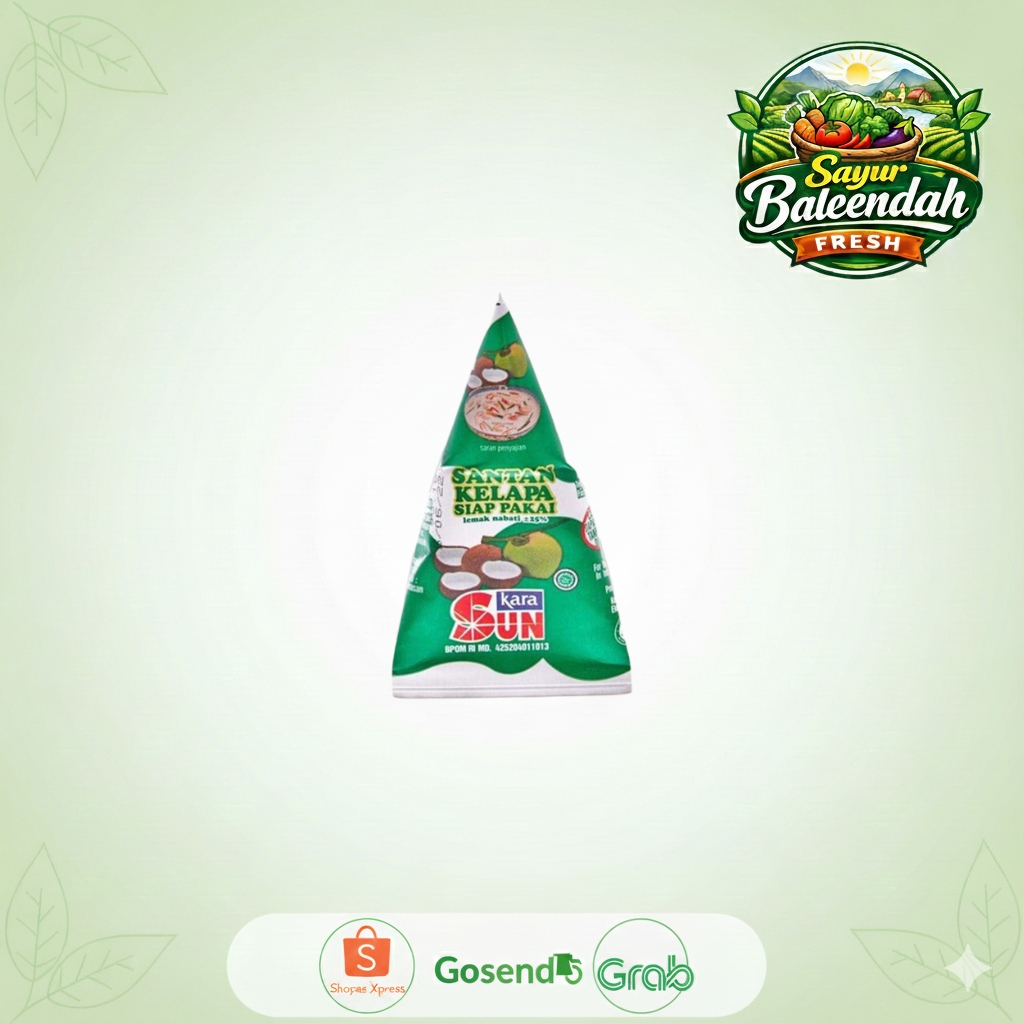 Sun Kara Santan Kelapa 65ml – Kirim Instan Bandung