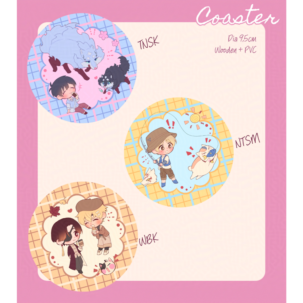 Coaster Tondemo SKill/Wind Breaker/Natsume Yuujinchou