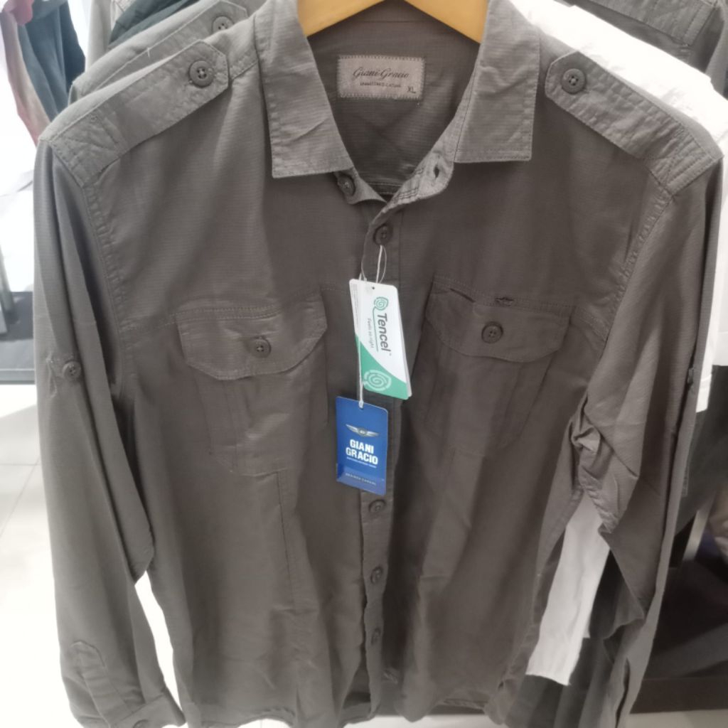 GIANI GRACIO KEMEJA PANJANG PRIA CASUAL ORIGINAL