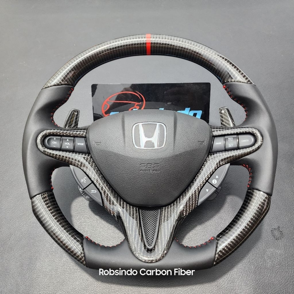 Stir setir steering wheel honda civic fd type r jazz ge8 fit  carbon
