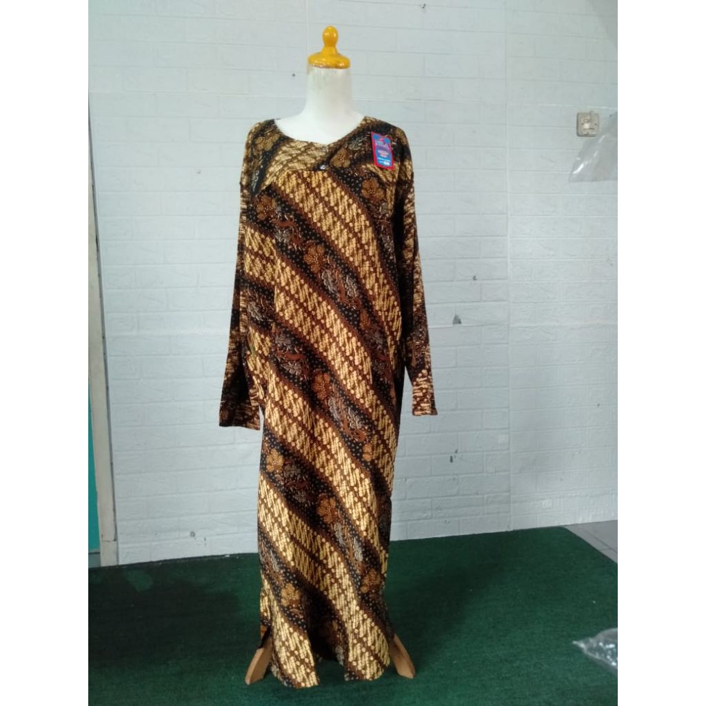 Preloved - New Daster Batik Lengan Panjang