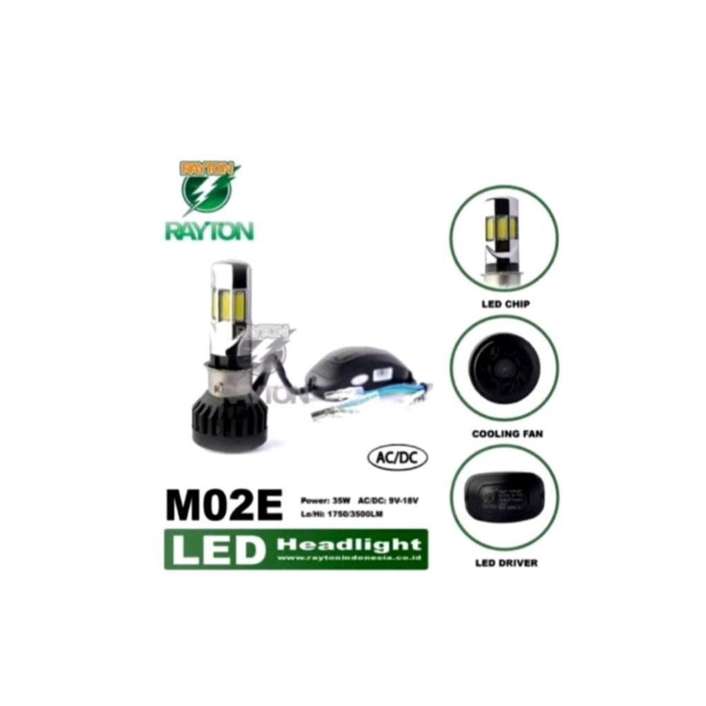 RTD lampu LED 6sisi lampu depan LED asli RTD rayton lampu LED RTD