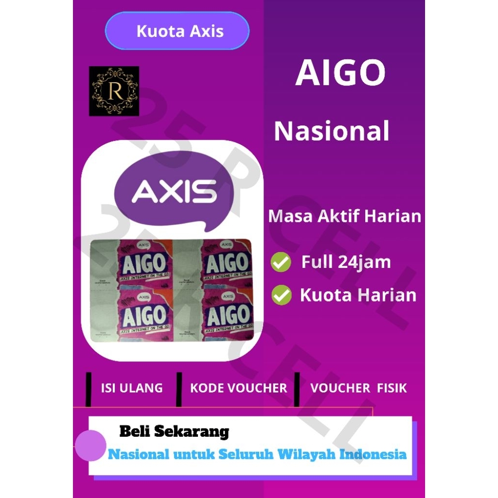 AXIS Kuota Harian Kuota Internet Nasional