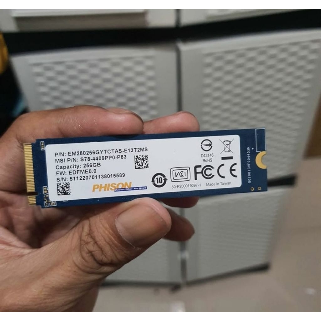 SSD PHISON NVMe 256