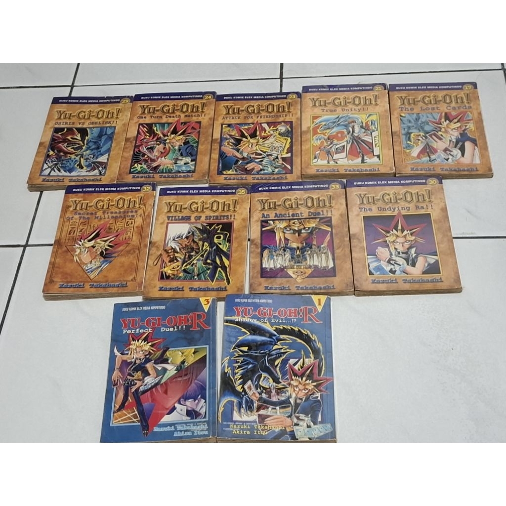 Komik Yu Gi oh dan Yu Gi Oh R