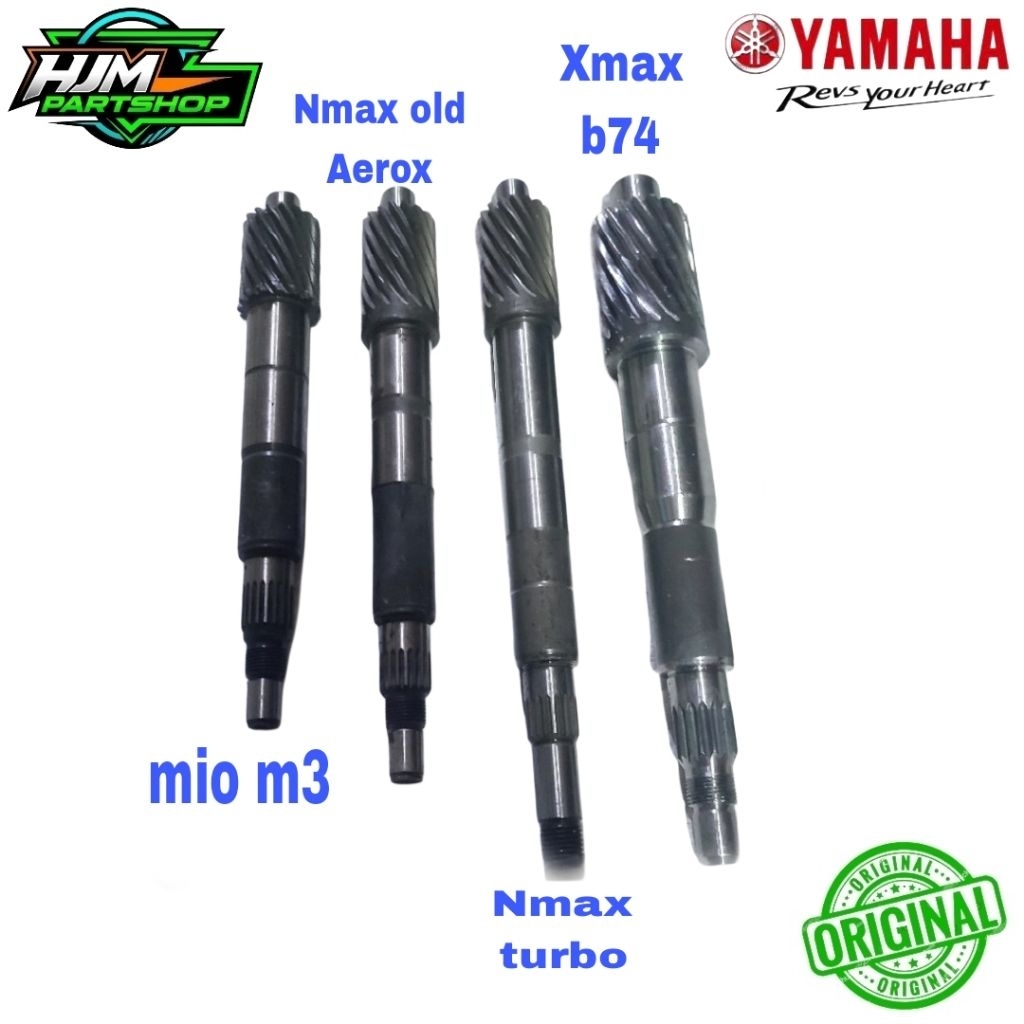 as pully gardan rasio belakang yamaha nmax turbo aerox lexi nmax old original