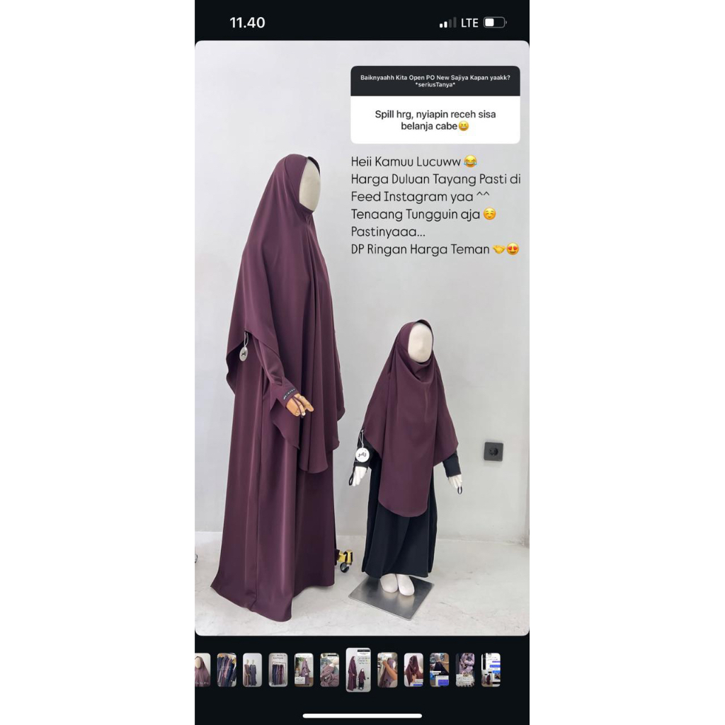 Saziya set FK Oval Burgundy S Nimera