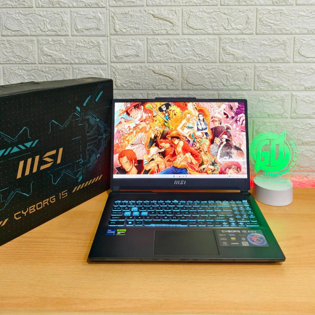 MSI Cyborg 15 A12VF i7 Gen 12 RTX 4060 8 GB IPS 144 Hz 100% sRGB Fullset Original || Katana Sword
