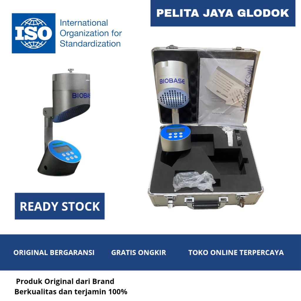 Biobase PMS-01 Portable Microbial Air Sampler High Volume Biological Air Sampler for lab Udara
