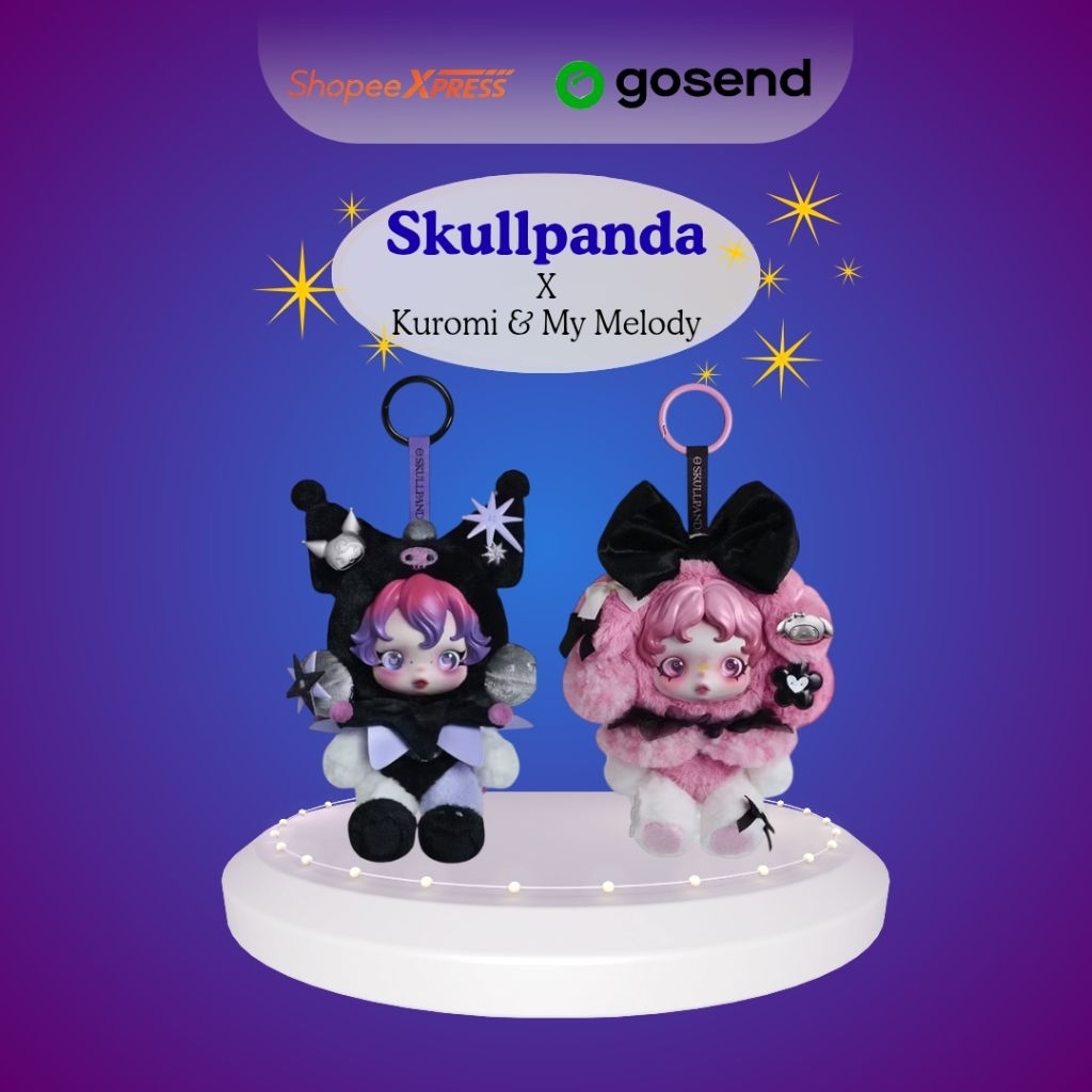Popmart Skullpanda X Kuromi | Skullpanda X My Melody