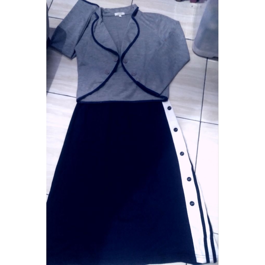 Pl set Blazer wanita