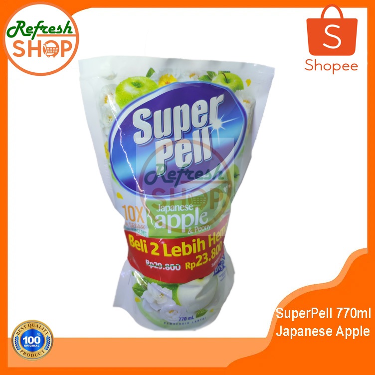 Superpell Jappanese Aple "Pembersih Lantai" Superpell 770ml