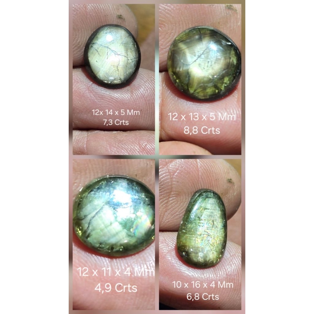 Star Black/Green Sapphire (Bangsing Thailand/Krisnadana)