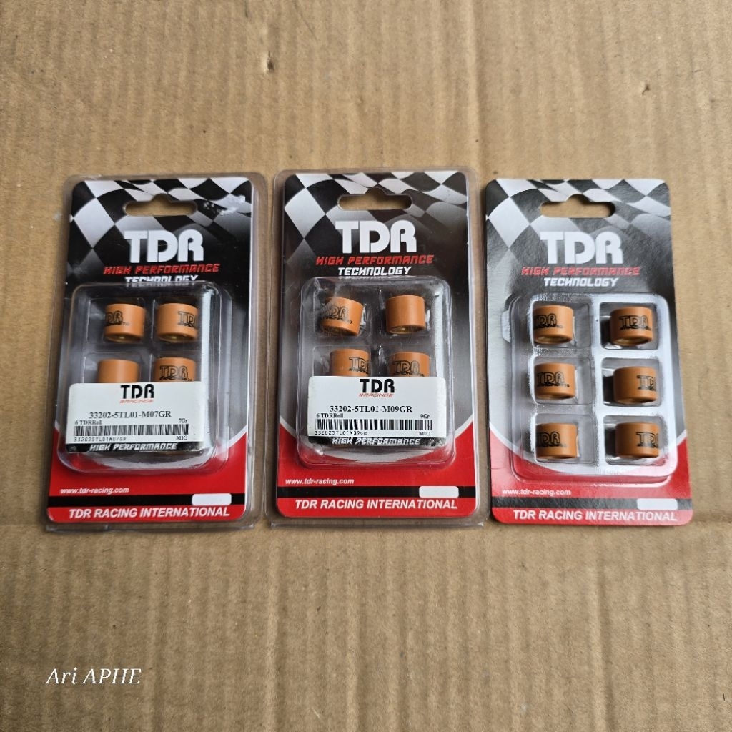 PROMO roller TDR racing original MIO SPORTY J SOUL GT XRIDE FINO 115 NOUVO 7 8 9 gram