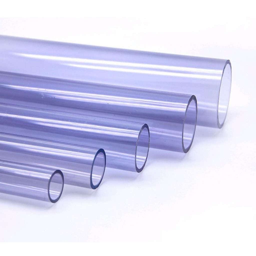 Pipa PVC transparan 4"inch / pipa bening clear ANSI SCH40