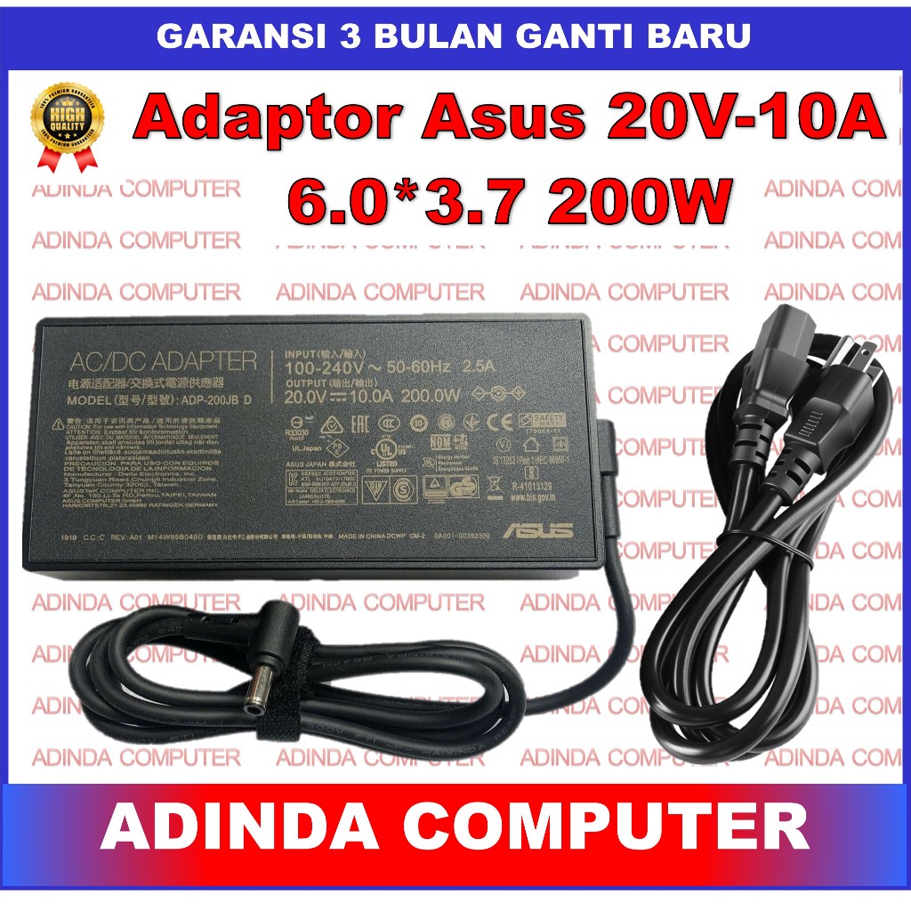 Adaptor Asus Asus ROG ‎Strix G15 G513IE G513QC G512LI G513QE 200W