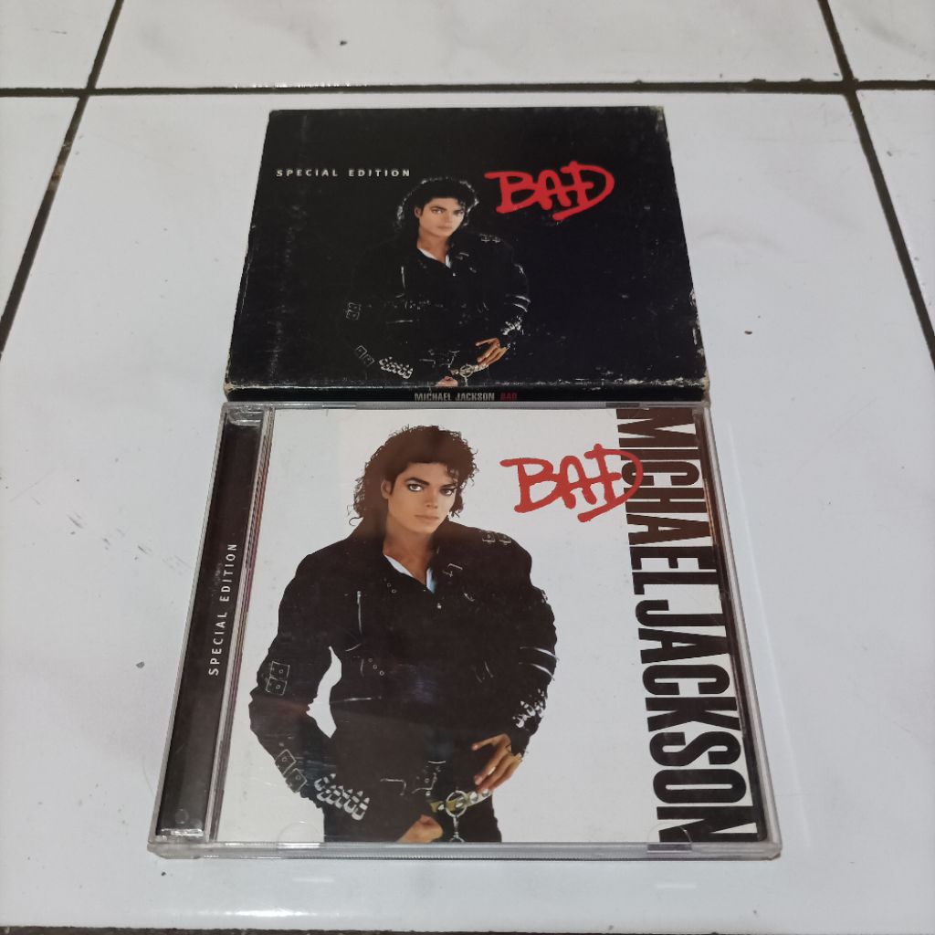 Original CD Audio Music Michael Jackson Album Bad Special Edition