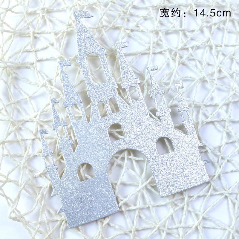 HIASAN KUE ISTANA PRINCESS MURAH || TOPPER KUE ISTANA FROZEN || CAKE TOPPER CASTLE PRINCESS GLITER