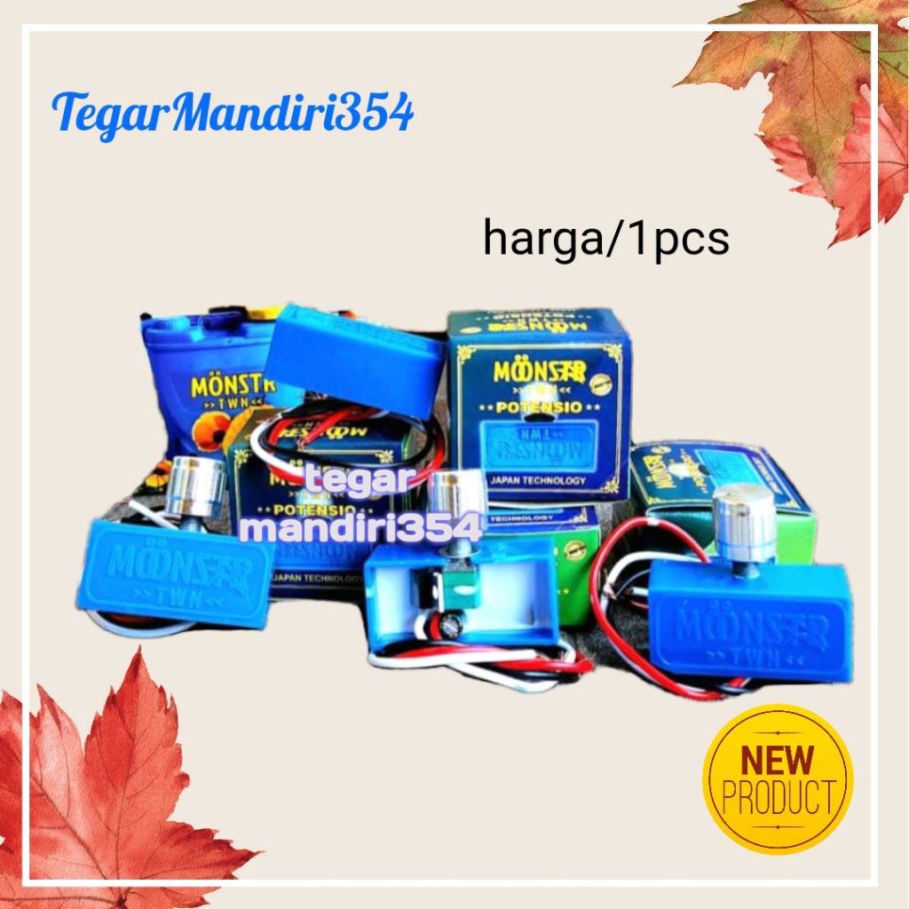 potensio MONSTR TWN monster twn untuk segala tangki potensio tangki cas monstr mnstr twn